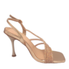 Πέδιλα με στρας   - rose -gold M 4942-003 - Image 7
