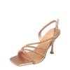 Πέδιλα με στρας   - rose -gold M 4942-003