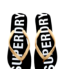 SUPERDRY Code Essential Flip Flops  Γυναικείο  Μαύρο- Χρυσό WF310155A-M4R - Image 2