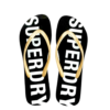 SUPERDRY Code Essential Flip Flops  Γυναικείο  Μαύρο- Χρυσό WF310155A-M4R