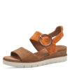 Δερμάτινες Xαμηλέs Πλατφόρμες -1-28206-42 313 CAMEL