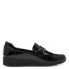 JANA Comfort Μοκασίνια Λουστρίνι  8-24666-43-018 ΜΑΥΡΟ - Image 7