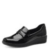 JANA Comfort Μοκασίνια Λουστρίνι  8-24666-43-018 ΜΑΥΡΟ