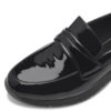 JANA Comfort Μοκασίνια Λουστρίνι  8-24666-43-018 ΜΑΥΡΟ - Image 4