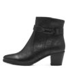 JANA Comfort Μποτάκια Με Σχέδιο 8-25363-43-001 ΜΑΥΡΟ
