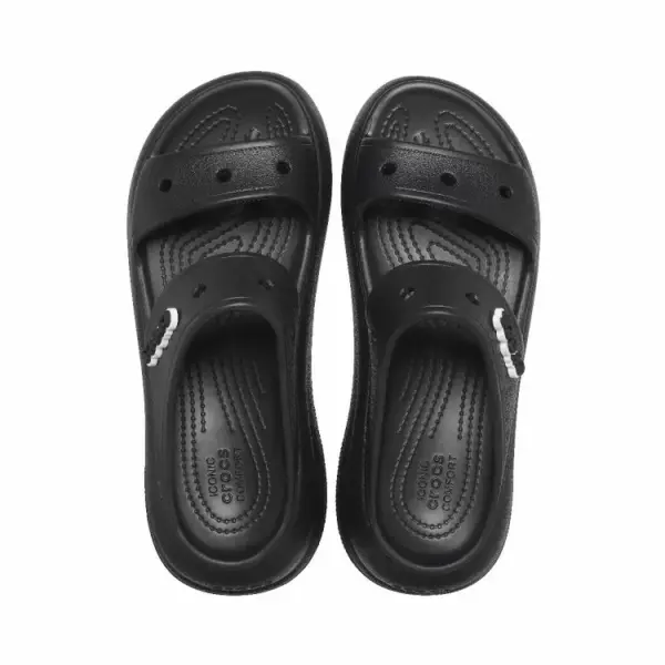 CROCS Crush Sandal - 207670-001 ΜΑΥΡΟ - Image 4