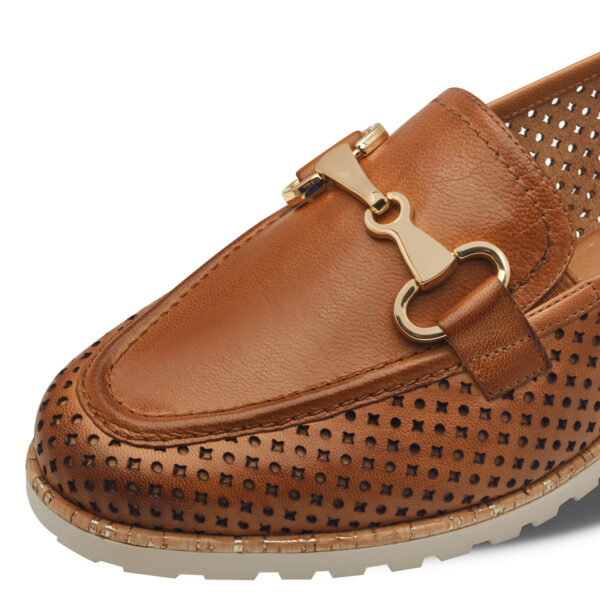 Tamaris Γυναικεία Δερμάτινα   Loafers 1-24230-44-305 Κονιάκ - Image 3