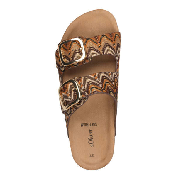 Σανδάλι S OLIVER Με Σχέδιο 5-27107-44  300 BROWN - Image 2