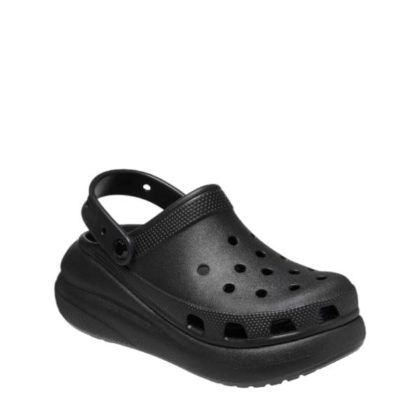 CROCS Classic Crush Clog. 207521-001 ΜΑΥΡΟ - Image 5