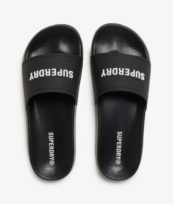SUPERDRY Code Core Pool Sliders  Ανδρικό MF310271A AZD- ΜΑΥΡΟ