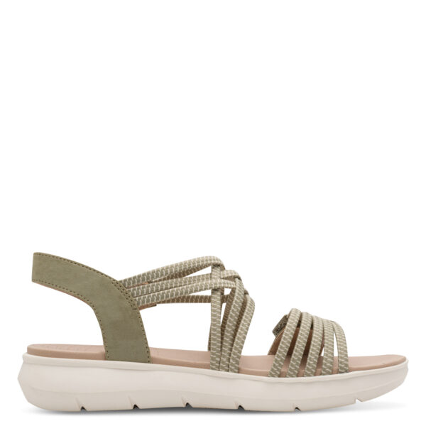 JANA Comfort By Tamaris Sandals  -8-28766-42-701 OLIVE - Image 3