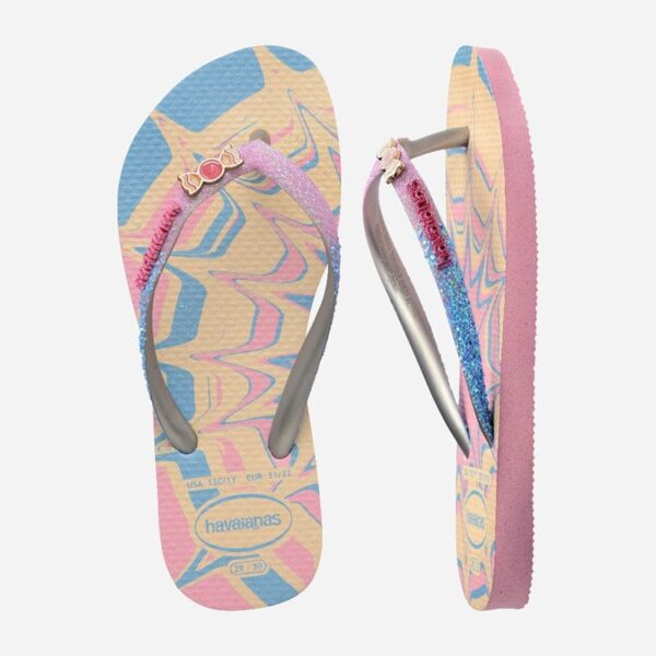 Σαγιονάρες Havaianas Kids  Slim Glitter Trendy 4146976-9321 ΡΟΖ - Image 2