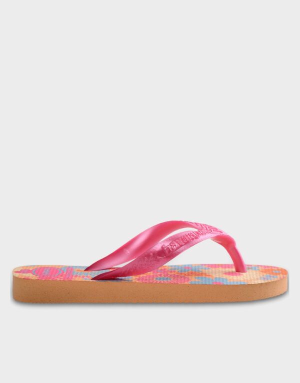 Σαγιονάρες Havaianas Kids  FLORES 4000052 ΦΟΥΞΙΑ - Image 3
