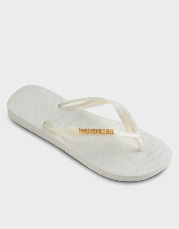 Havaianas Σαγιονάρες LOGO METALLIC 4127244 ΛΕΥΚΟ - Image 2