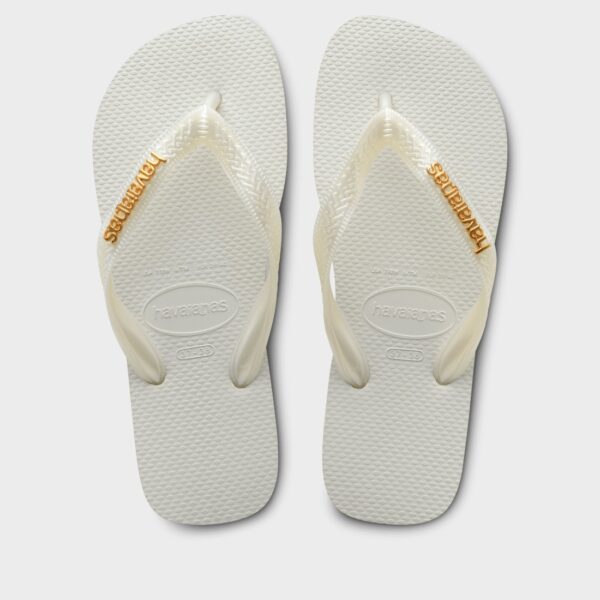 Havaianas Σαγιονάρες LOGO METALLIC 4127244 ΛΕΥΚΟ