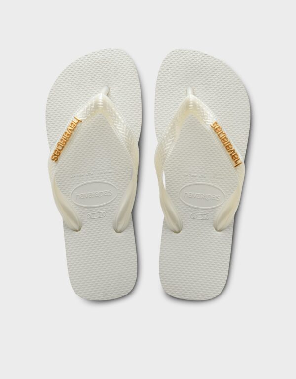 Havaianas Σαγιονάρες LOGO METALLIC 4127244 ΛΕΥΚΟ