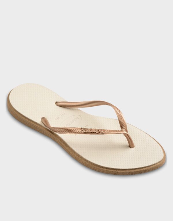 Havaianas Σαγιονάρες SLIM POINT 4149584 Εκρού - Image 4