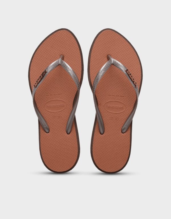 Havaianas Σαγιονάρες SLIM POINT 4149584 Καφέ σκούρο