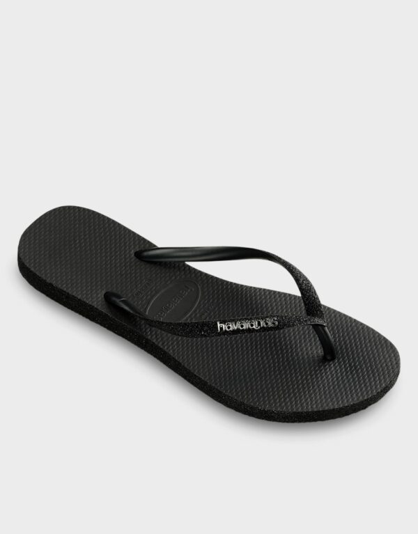 Havaianas Σαγιονάρες SLIM GLITTER II  4146975 1069   ΜΑΥΡΟ - Image 4