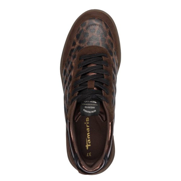 Sneakers Tamaris  1-23663-45-303  ΚΑΦΕ  SNAKE - Image 5