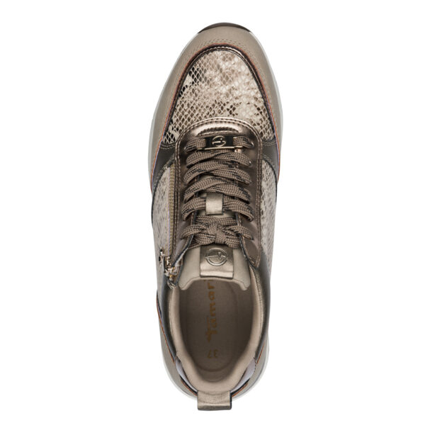Sneakers Tamaris 1-23732-41-393  ΜΠΕΖ  SNAKE - Image 3