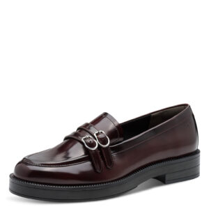 Γυναικεία  loafers  Tamaris-1-24348-45-537 ΜΠΟΡΝΤΟ