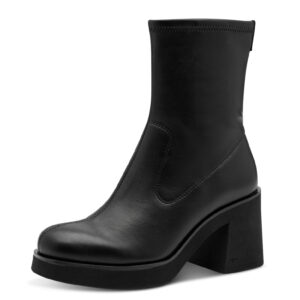 Μποτάκια  Tamaris 1-25301-45-003  ΜΑΥΡΟ