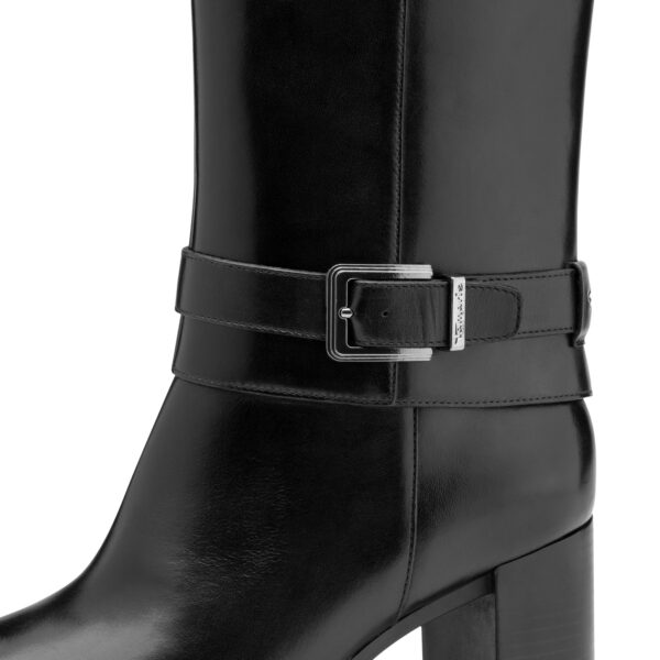 Μπότες  Δερματινεs Tamaris1-25533-45-003 Μαύρο - Image 6