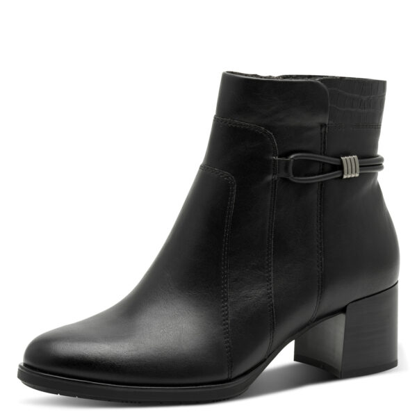 Γυναικεια  Μποτάκια COMFORT   Jana 8-25366-45-001  Μαυρο