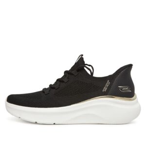 Skechers Slip-ins: Γυναικεία Ανατομικά Sneakers Γυναικεία Ανατομικά Sneakers Skechers 117617/BLK Μαύρα Μαύρα