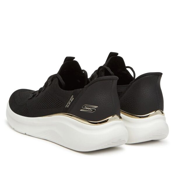 Skechers Slip-ins: Γυναικεία Ανατομικά Sneakers Γυναικεία Ανατομικά Sneakers Skechers 117617/BLK Μαύρα Μαύρα - Image 5