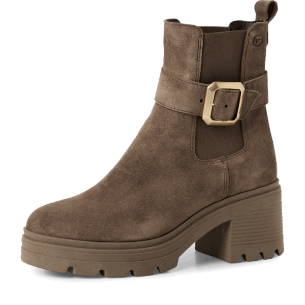 Μποτάκια   Δερματινα Tamaris  1-25433-45-341 Taupe - Image 5