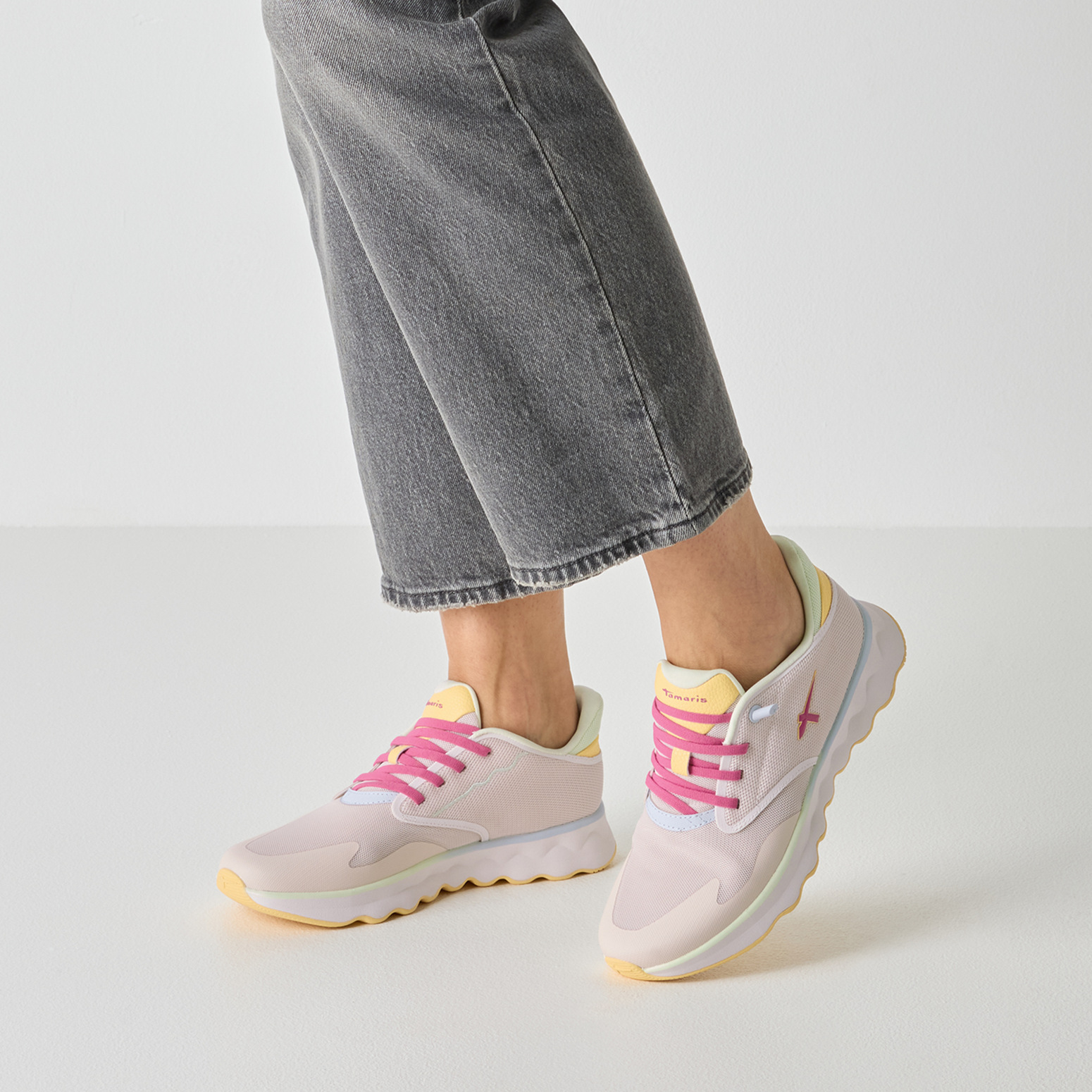 Sneakers step -in Tamaris 1-23700-44-430 multi -colour