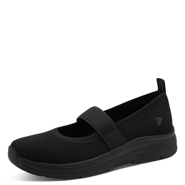 Γυναικεία Μπαλαρίνα JANA COMFORT 8-22183-46-001 ΜΑΥΡΟ