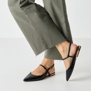 Mule Δερματινα Με Λουράκι Tamaris 1-29409-46-001  ΜΑΥΡΟ