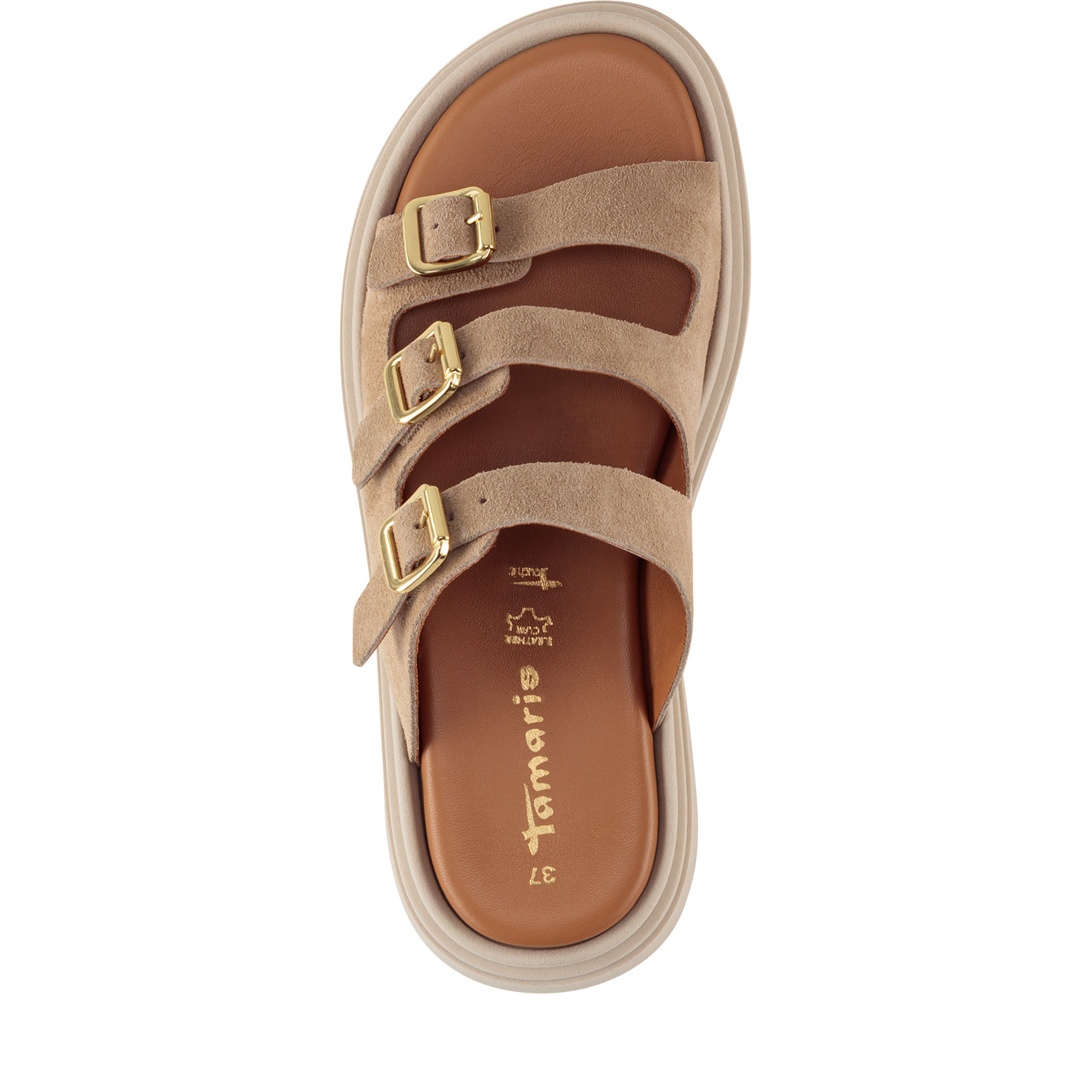 Πλατφόρμες Δερματινεs Tamaris 1-27217-46-400 ΜΠΕΖ