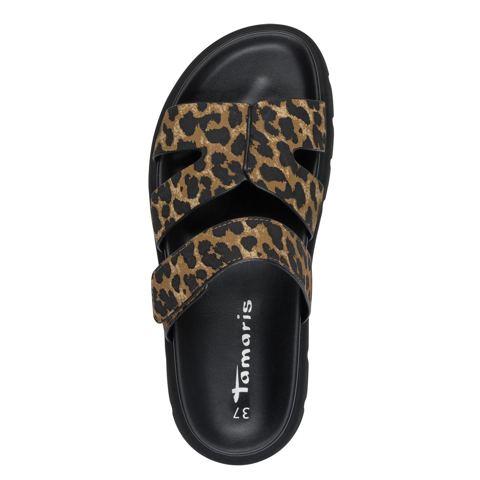 Σανδάλι Tamaris Με Σχέδιο 1-27412-46-360 ΜΑΥΡΟ LEOPARD - Image 2