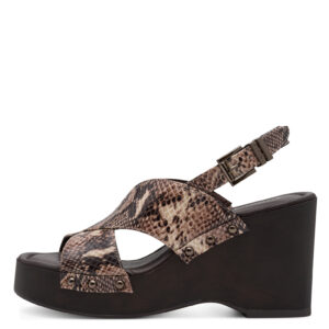 Πλατφόρμες Tamaris 1-28332-46-386 BROWN SNAKE
