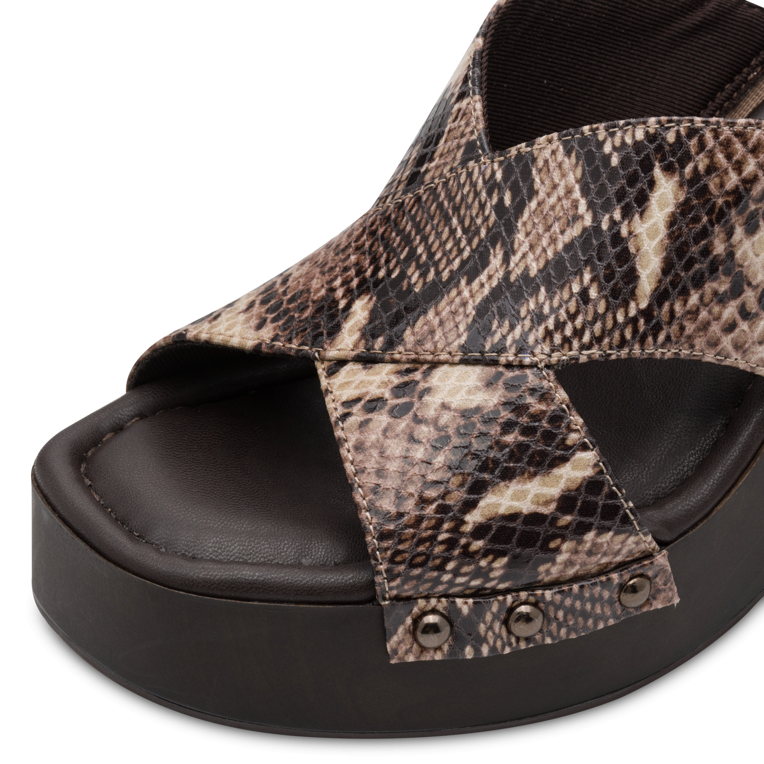 Πλατφόρμες Tamaris 1-28332-46-386 BROWN SNAKE - Image 4