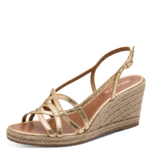 Πλατφόρμες  Tamaris 1-28364-46-940 ΧΡΥΣΟ