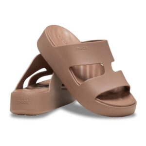 ΓΥΝΑΙΚΕΙΑ Crocs Getaway Getaway Platform H-Strap-Latte 209409-2Q9