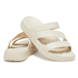 ΓΥΝΑΙΚΕΙΑ Crocs Getaway Strappy 209587-160 Stucco