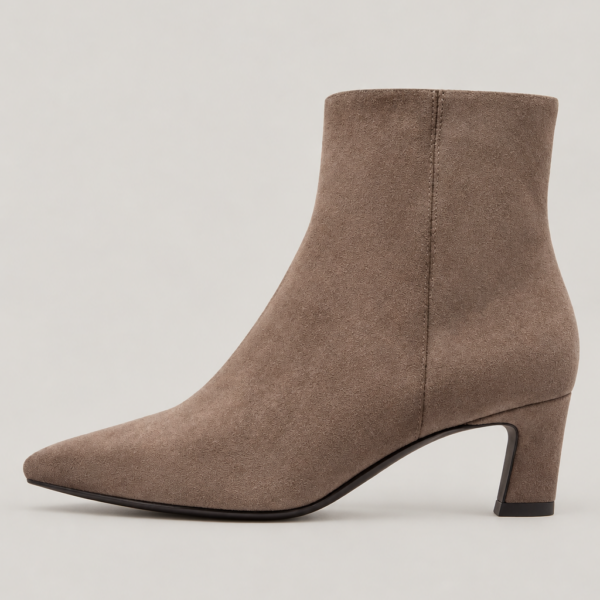 Μποτάκια ankle boot SUEDE Tamaris 1-25383-47-341 TAUPE