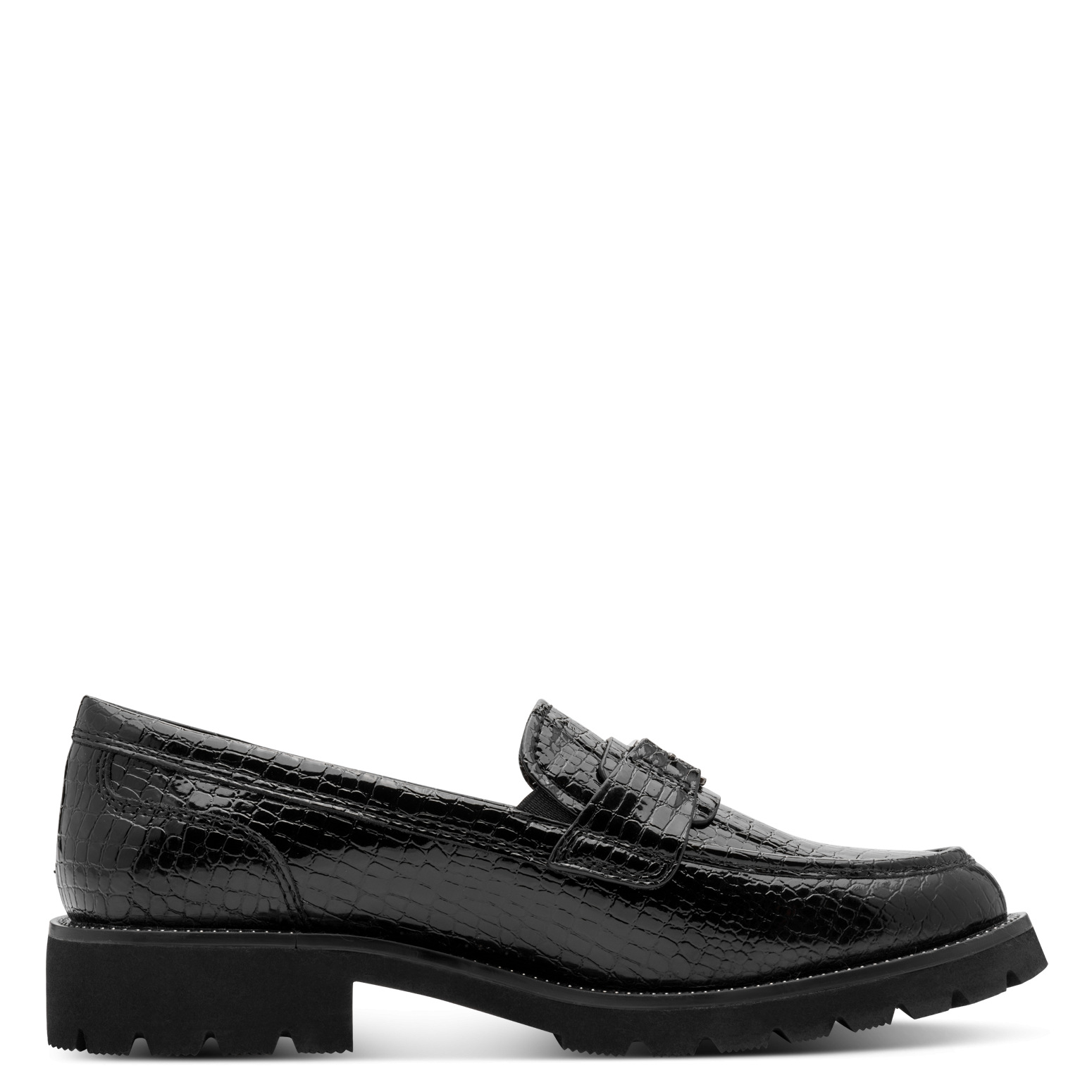 Γυναικεία Mοκασίνια Tamaris-1-24651-47-028 BLACK CROCO - Image 6