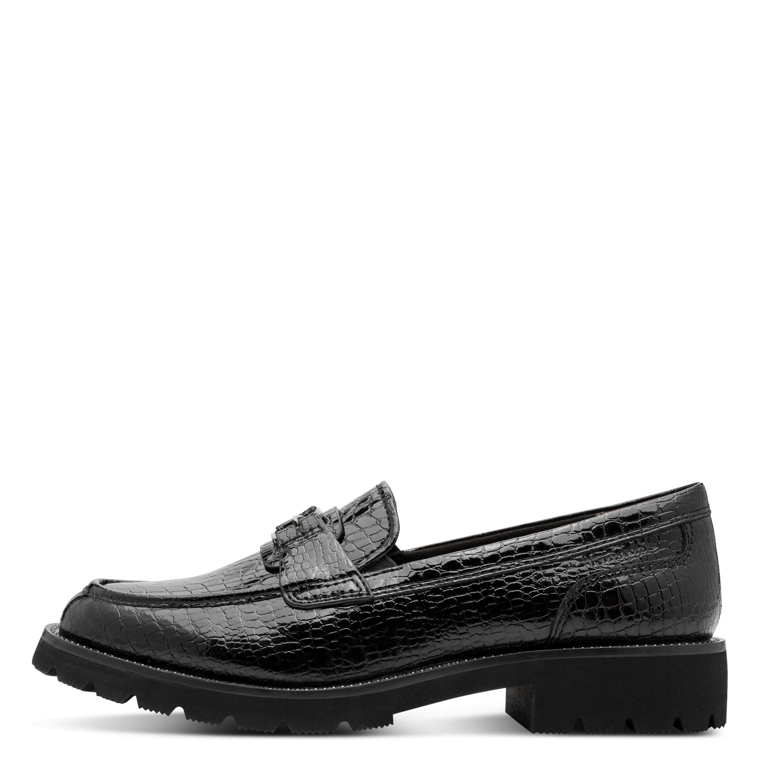 Γυναικεία Mοκασίνια Tamaris-1-24651-47-028 BLACK CROCO - Image 5