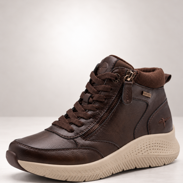 Τamaris Comfort Waterproof 8-85200-45-395 MOCCA NAPPA