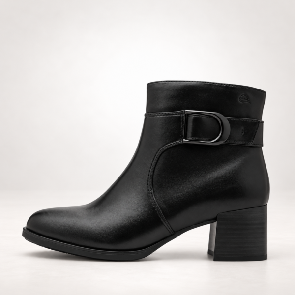 JANA Μποτακια Comfort 8-25370-47-001 Μαυρο